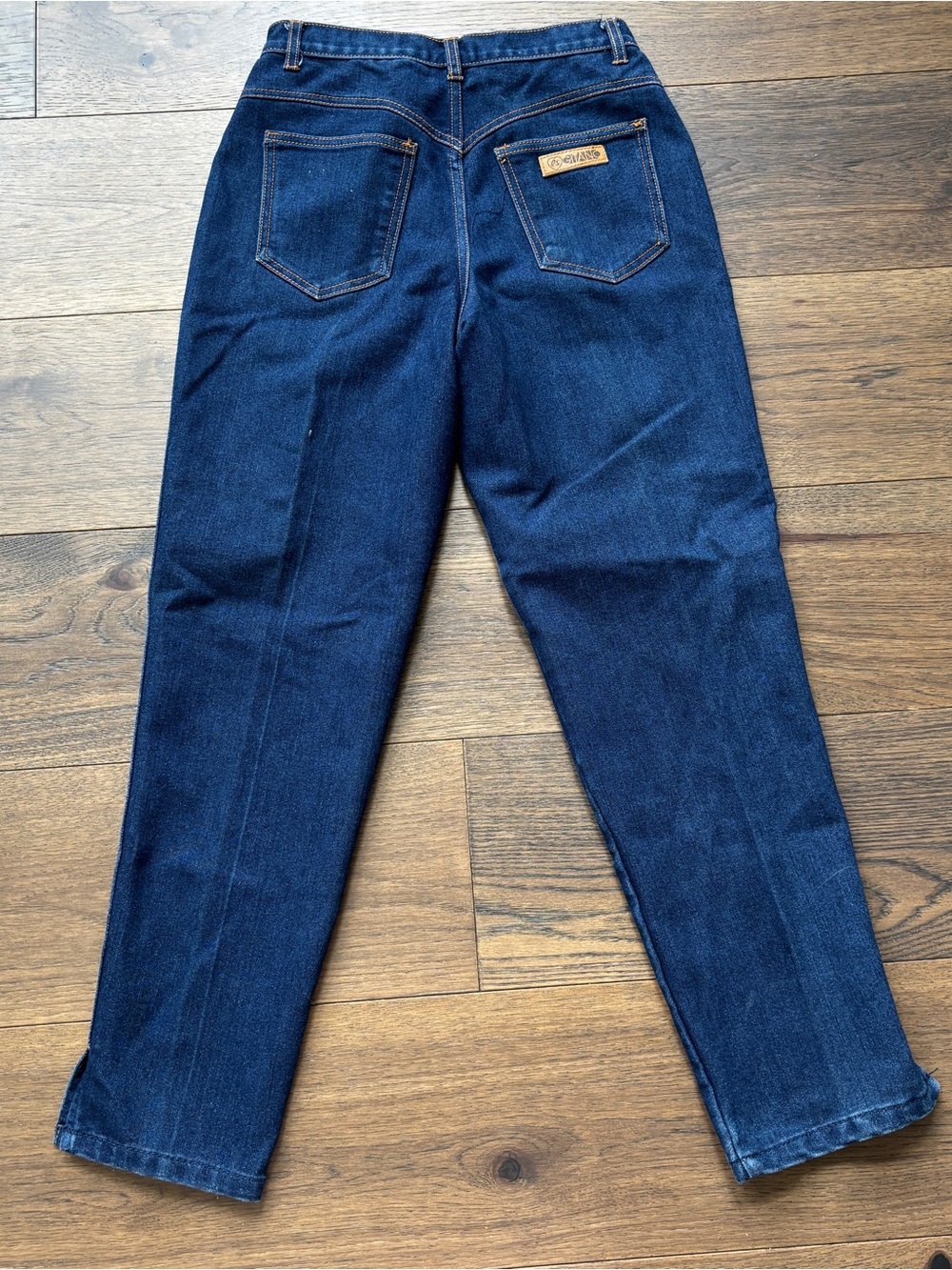 Gitano 80s 90s High Rise Dark Wash High Waist Tapered Mom Jeans Women Sz 10/11